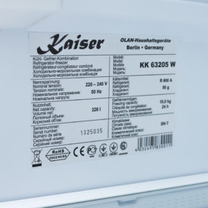 Холодильник Kaiser KK 63205 W