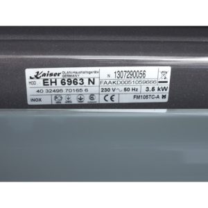 Вбудована електрична духовка Kaiser EH 6963 N