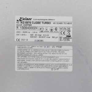 Газова варильна поверхня Kaiser KG 6976 ElfGBE Turbo