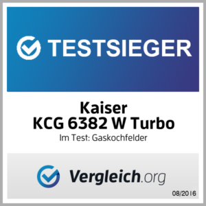 Газова варильна поверхня Kaiser KCG 6382 W Turbo