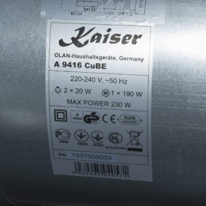 Витяжка Kaiser A 9416 CuBE