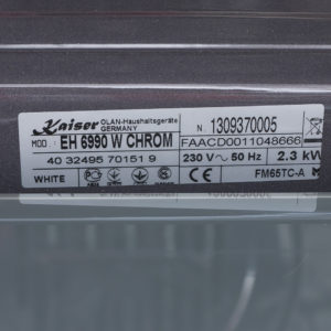 Вбудована електрична духовка Kaiser EH 6990 W Chrom