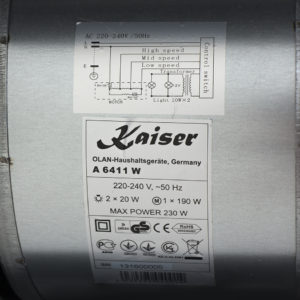 Витяжка Kaiser A 6411 W