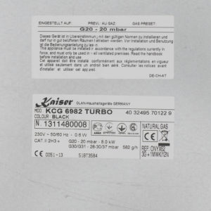 Газова варильна поверхня Kaiser KCG 6982 Turbo