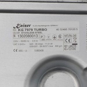 Газова варильна поверхня Kaiser KG 7979 Turbo