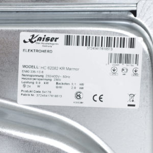 Плита склокерамічна Kaiser HC 62082 KR Marmor