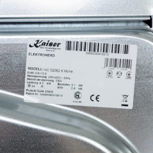 Плита склокерамічна Kaiser HC 52062 K Moire