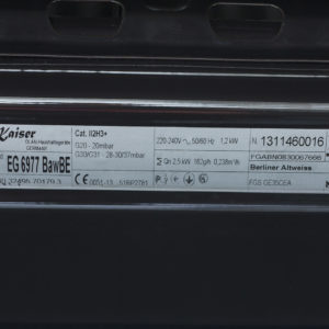 Вбудована газова духовка Kaiser EG 6977 BawBE