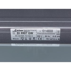 Вбудована електрична духовка Kaiser EH 6907 GW