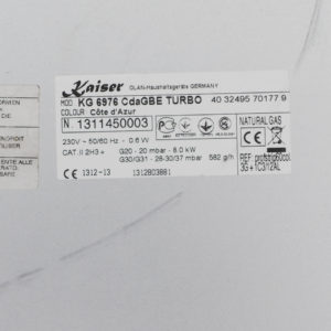 Газова варильна поверхня Kaiser KG 6976 CdaGBE Turbo