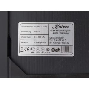 Посудомийна машина Kaiser S 4562 XL S